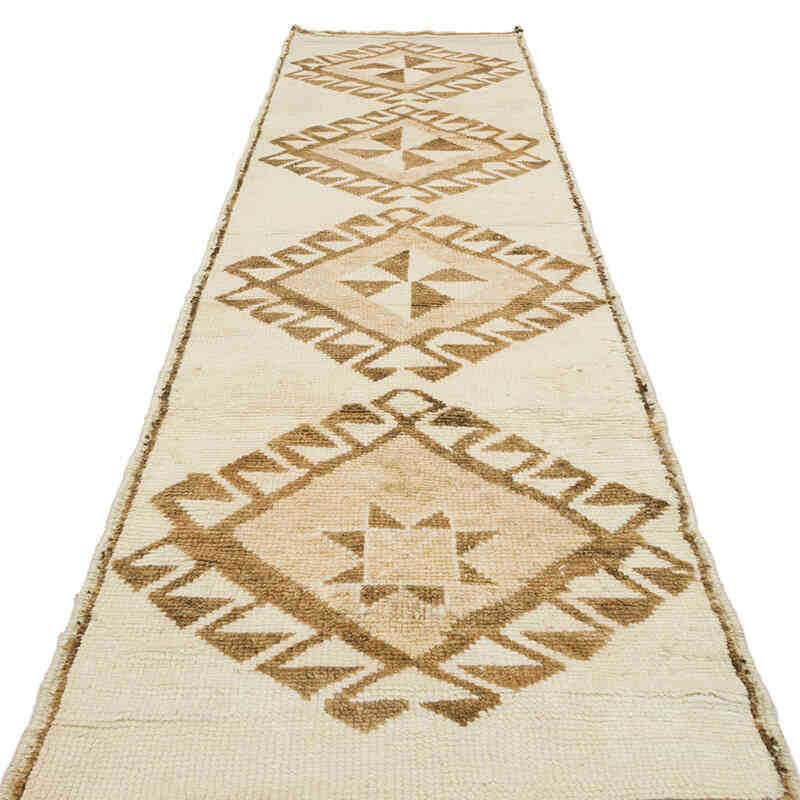 Alfombra Vintage de pasillo - 92 cm x 342 cm - K0077808