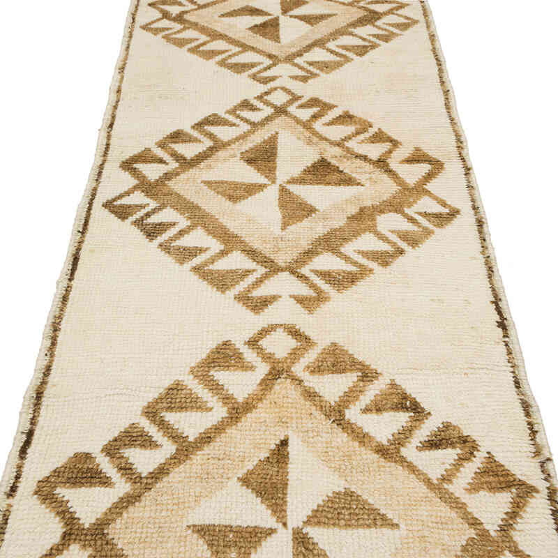 Alfombra Vintage de pasillo - 92 cm x 342 cm - K0077808