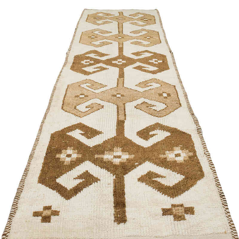 Alfombra Vintage de pasillo - 90 cm x 337 cm - K0077810