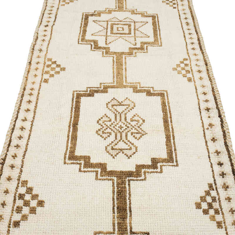 Vintage Tribal Runner Rug - 3' 1" x 12' 2" (37" x 146") - K0077812