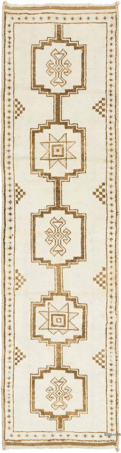 Vintage Tribal Runner Rug - 3' 1" x 12' 2" (37" x 146")