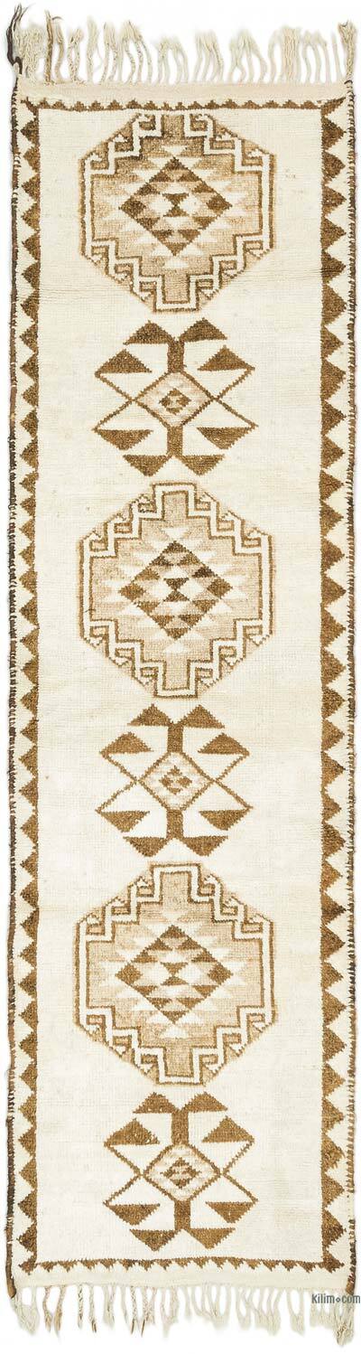 Vintage Tribal Runner Rug - 3' 1" x 11'  (37" x 132")
