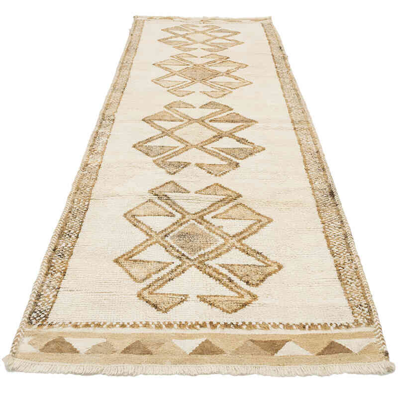 Vintage Tribal Runner Rug - 3' 3" x 10' 9" (39" x 129") - K0077814