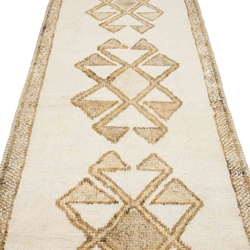Vintage Tribal Runner Rug - 3' 3" x 10' 9" (39" x 129") - K0077814