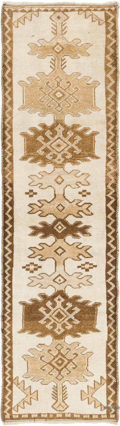 Vintage Tribal Runner Rug - 3' 4" x 11' 11" (40" x 143")