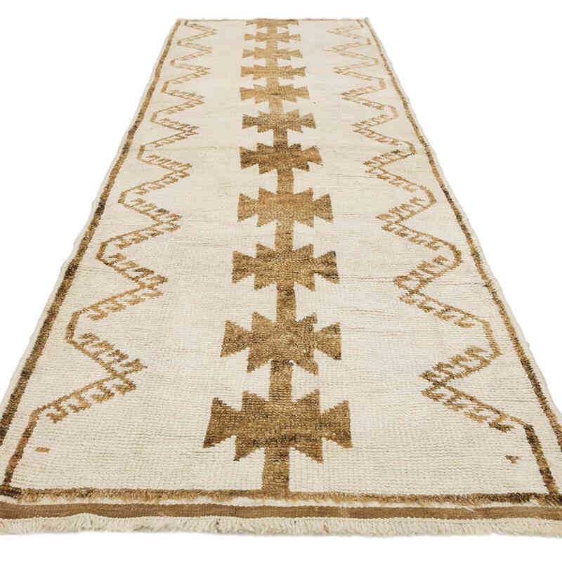 Alfombra Vintage de pasillo - 114 cm x 356 cm - K0077818