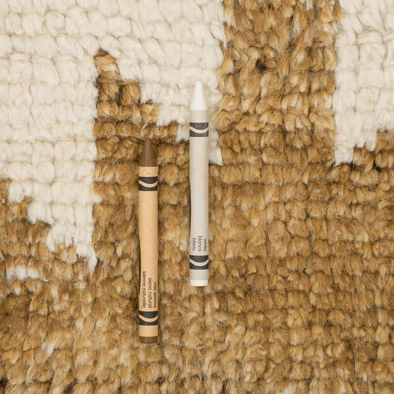 Alfombra Vintage de pasillo - 114 cm x 356 cm - K0077818
