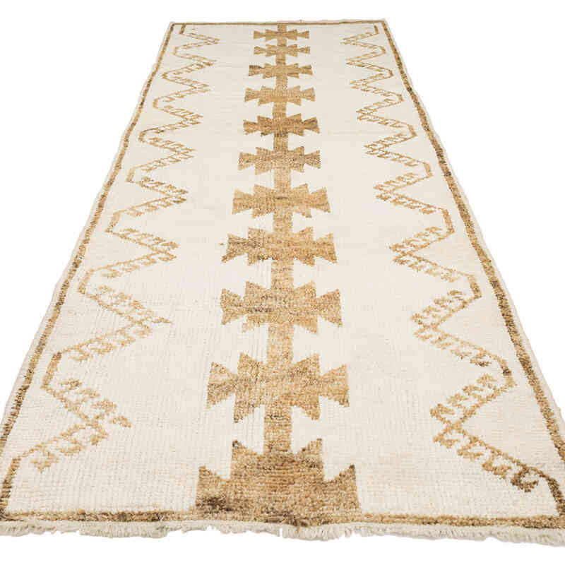 Alfombra Vintage de pasillo - 114 cm x 356 cm - K0077818