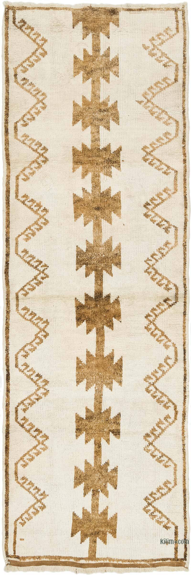 Alfombra Vintage de pasillo - 114 cm x 356 cm - K0077818