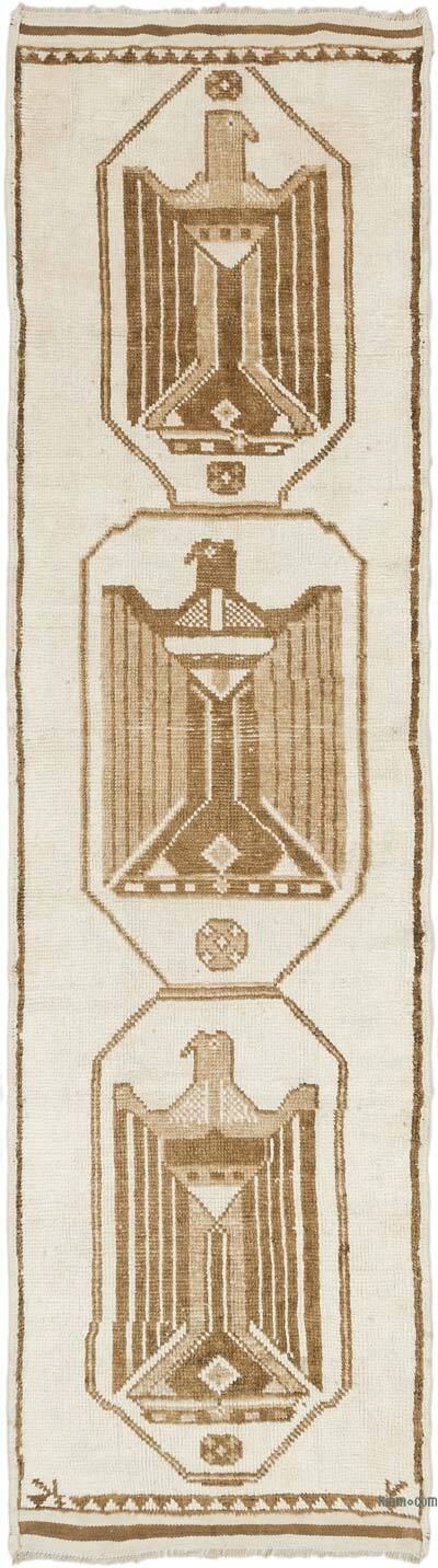 Vintage Tribal Runner Rug - 3' 2" x 11' 8" (38" x 140")