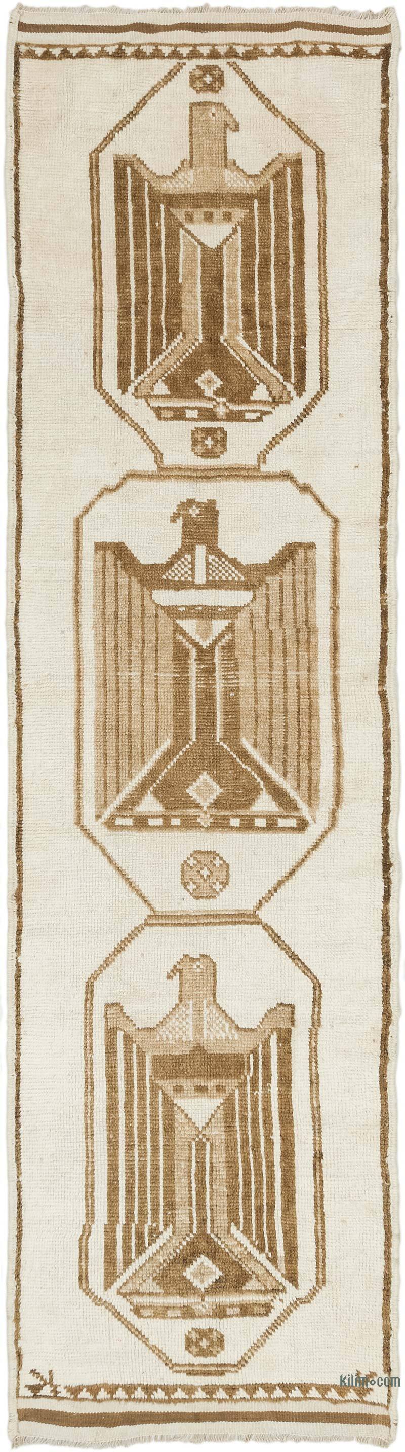 Alfombra Vintage de pasillo - 97 cm x 356 cm - K0077819