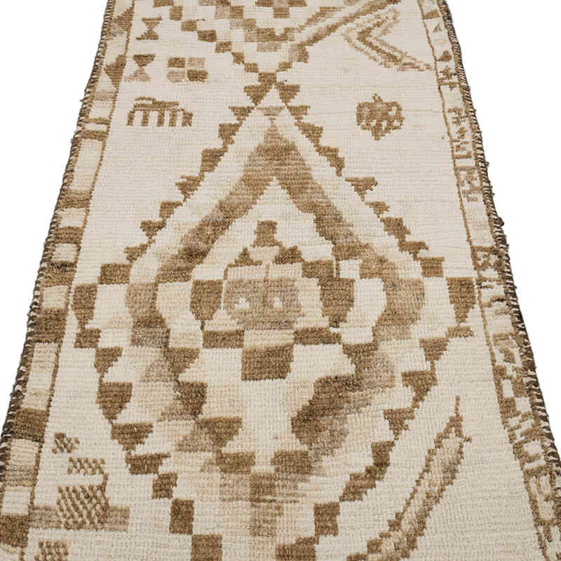 Vintage Tribal Runner Rug - 3'  x 11' 5" (36" x 137") - K0077820