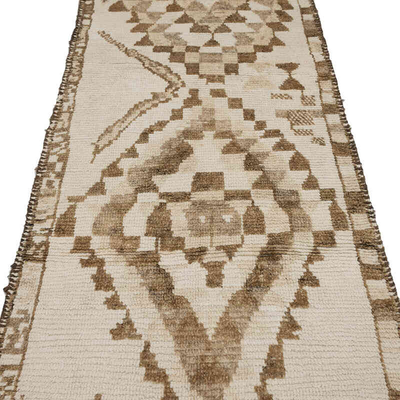 Vintage Tribal Runner Rug - 3'  x 11' 5" (36" x 137") - K0077820
