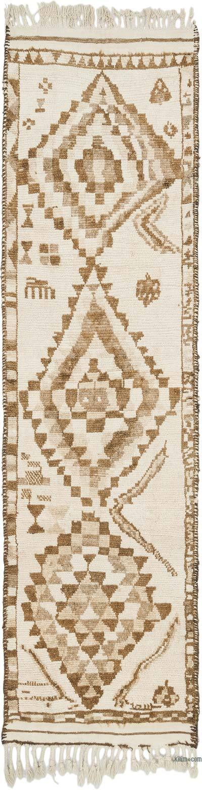 Alfombra Vintage de pasillo - 91 cm x 348 cm