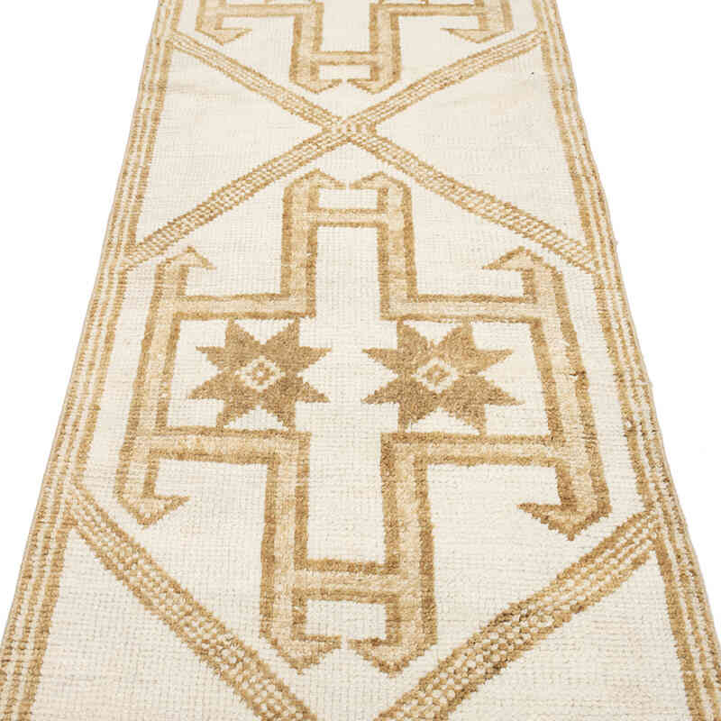 Alfombra Vintage de pasillo - 87 cm x 353 cm - K0077825