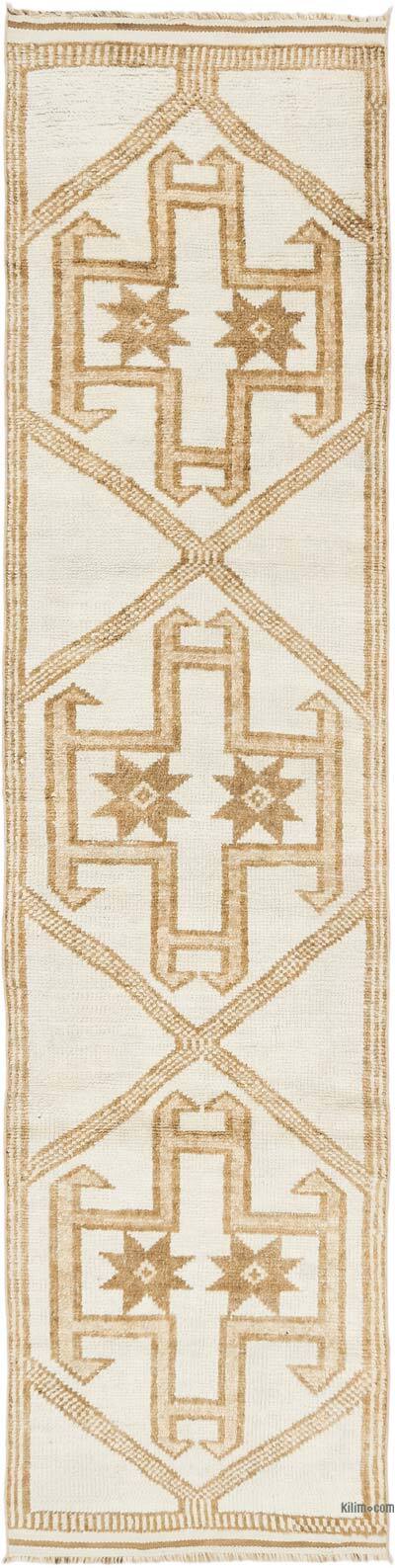 Vintage Tribal Runner Rug - 2' 10" x 11' 7" (34" x 139")