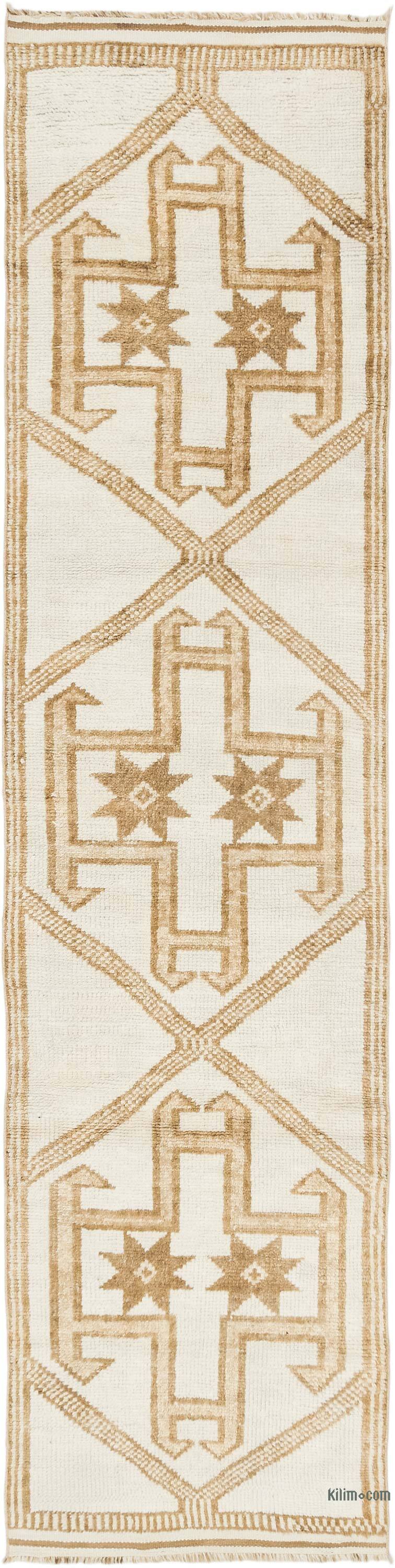 Alfombra Vintage de pasillo - 87 cm x 353 cm - K0077825