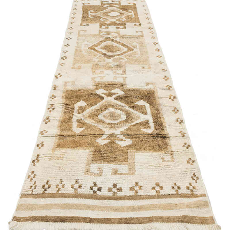 Vintage Tribal Runner Rug - 2' 8" x 10' 9" (32" x 129") - K0077826