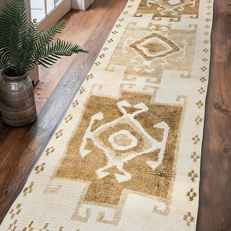 Vintage Tribal Runner Rug - 2' 8" x 10' 9" (32" x 129") - K0077826