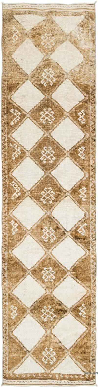 Alfombra Vintage de pasillo - 98 cm x 405 cm
