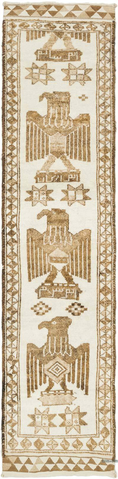 Vintage Tribal Runner Rug - 3'  x 12' 10" (36" x 154")