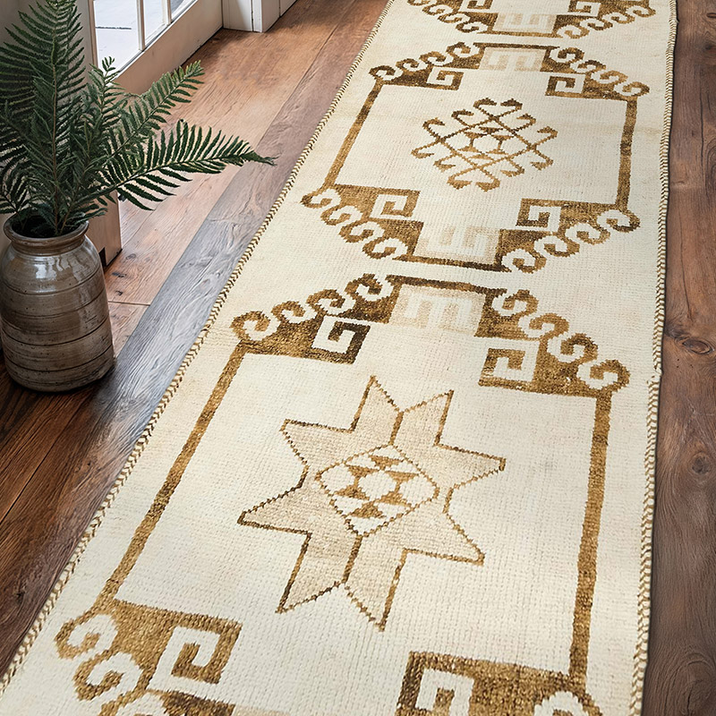 Vintage Anadolu Yolluk - 98 cm x 340 cm - K0077834