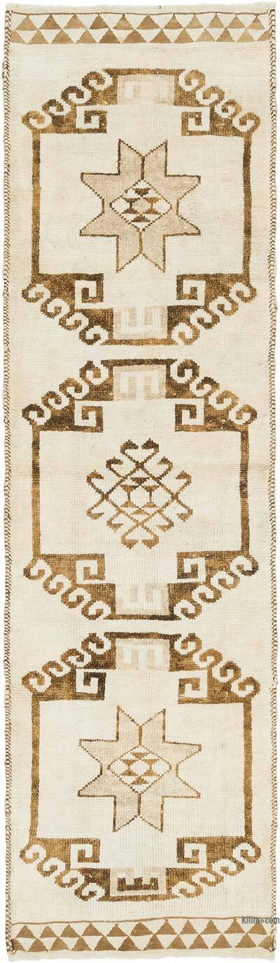 Vintage Tribal Runner Rug - 3' 3" x 11' 2" (39" x 134")