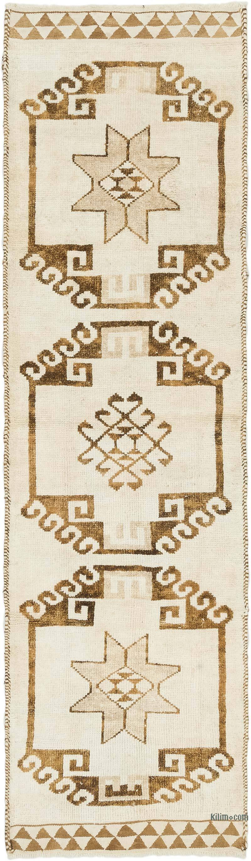Vintage Anadolu Yolluk - 98 cm x 340 cm - K0077834