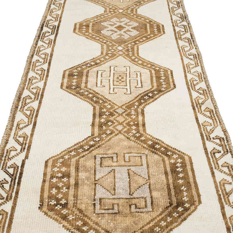 Vintage Anadolu Yolluk - 108 cm x 378 cm - K0077836