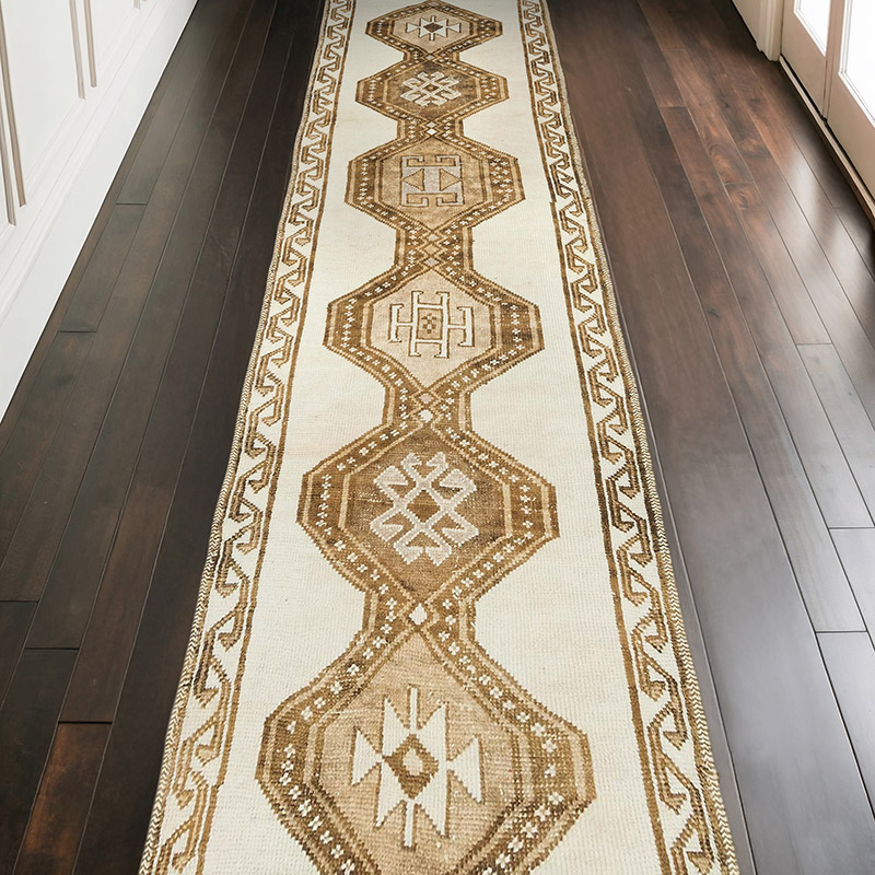 Vintage Anadolu Yolluk - 108 cm x 378 cm - K0077836
