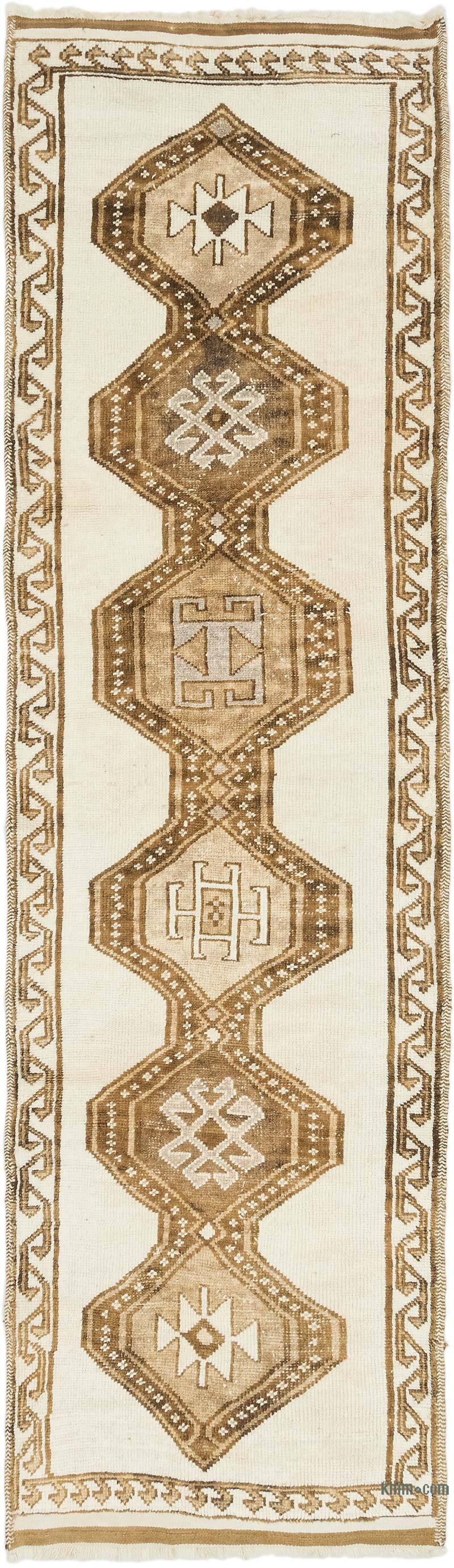 Vintage Anadolu Yolluk - 108 cm x 378 cm - K0077836