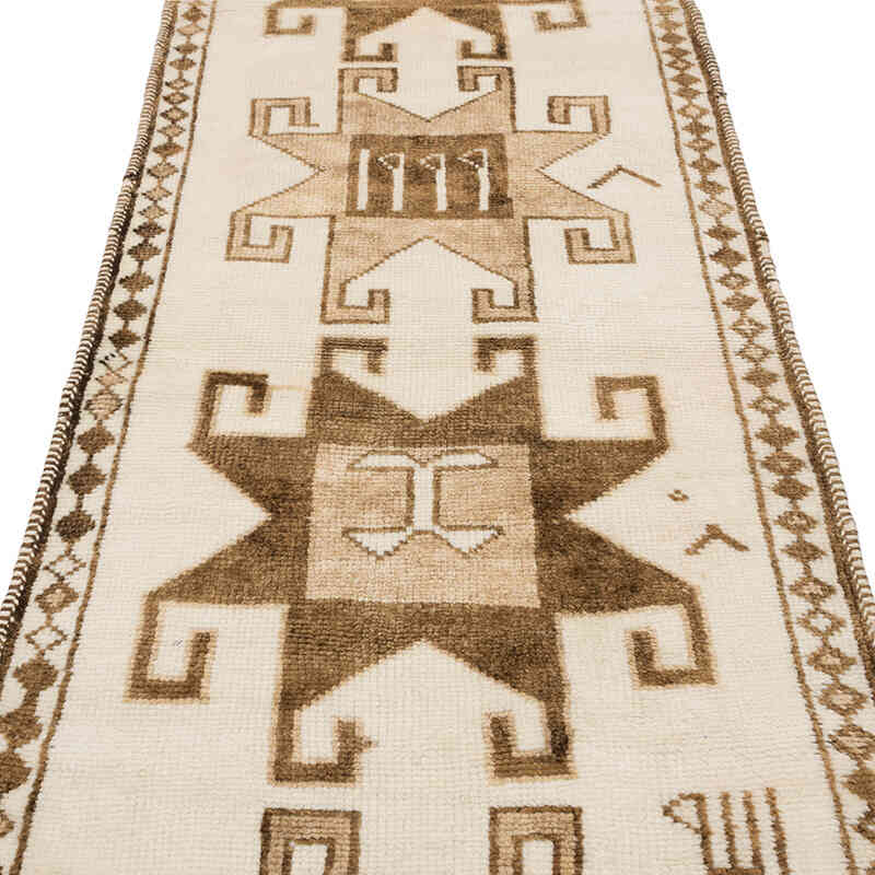 Vintage Tribal Runner Rug - 3' 4" x 13' 5" (40" x 161") - K0077839