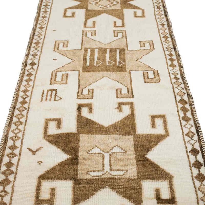 Vintage Tribal Runner Rug - 3' 4" x 13' 5" (40" x 161") - K0077839
