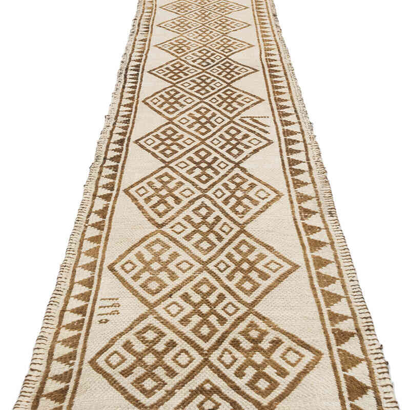 Vintage Tribal Runner Rug - 2' 7" x 13' 4" (31" x 160") - K0077840