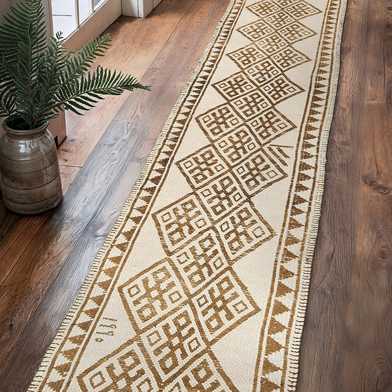 Vintage Tribal Runner Rug - 2' 7" x 13' 4" (31" x 160") - K0077840