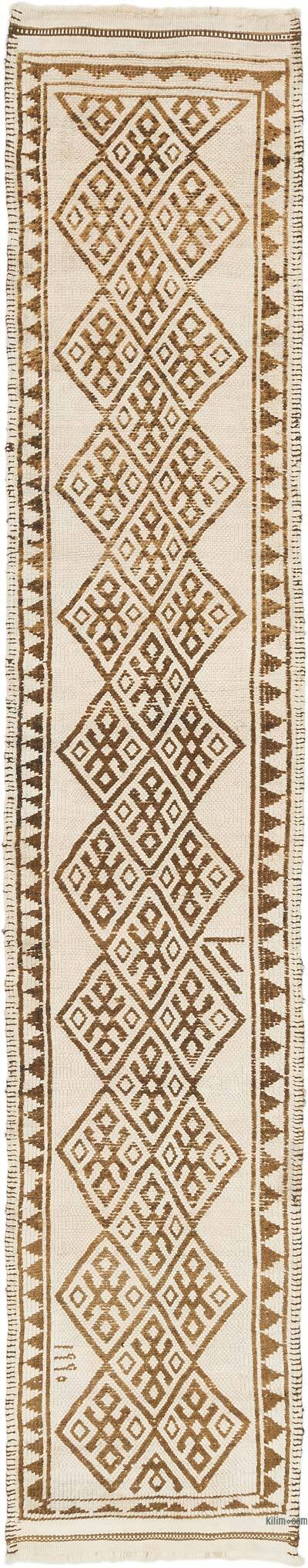 Alfombra Vintage de pasillo - 80 cm x 407 cm