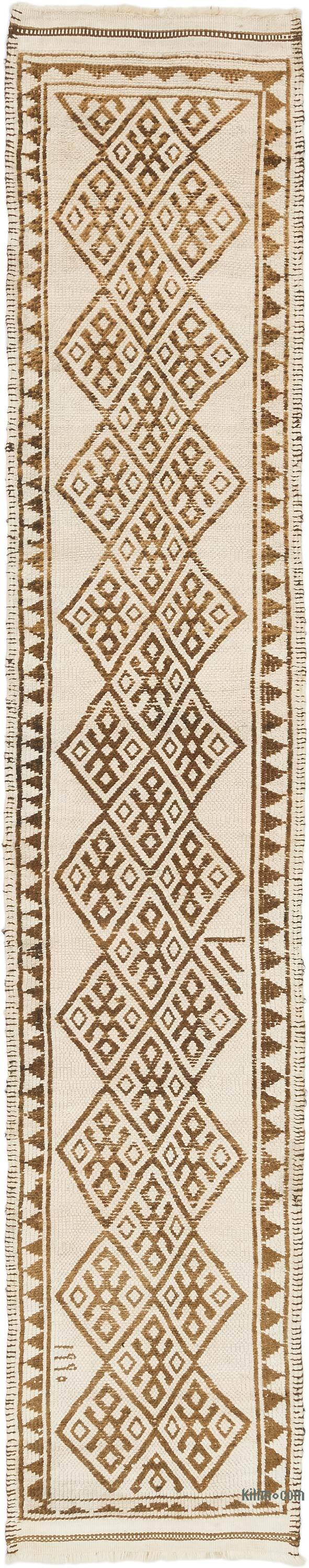 Vintage Tribal Runner Rug - 2' 7" x 13' 4" (31" x 160") - K0077840