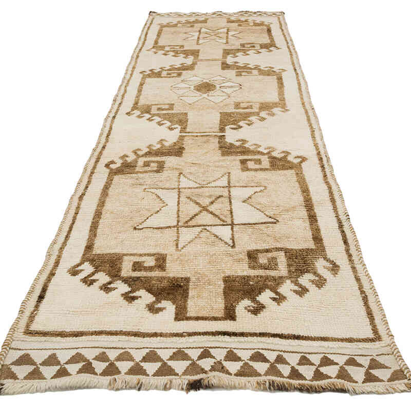 Alfombra Vintage de pasillo - 105 cm x 364 cm - K0077843