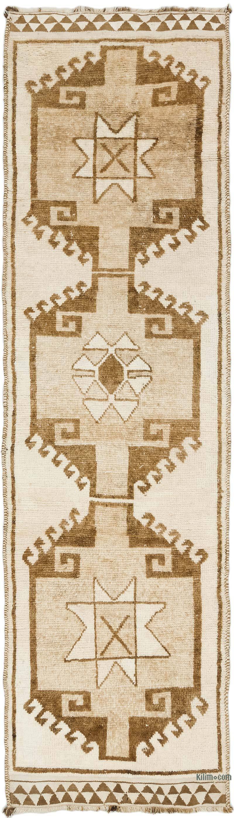 Alfombra Vintage de pasillo - 105 cm x 364 cm - K0077843