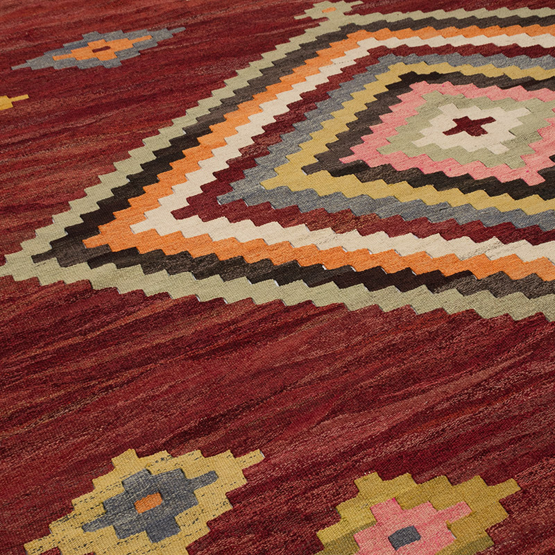 Yeni Kök Boya El Dokuma Kilim - 350 cm x 450 cm - K0077853