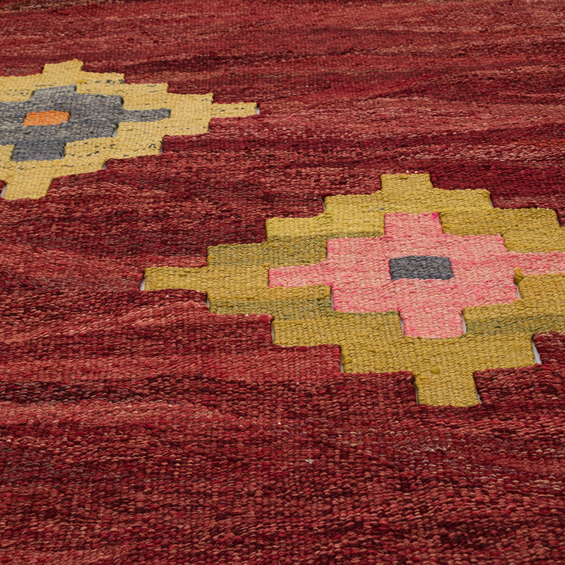 Yeni Kök Boya El Dokuma Kilim - 350 cm x 450 cm - K0077853
