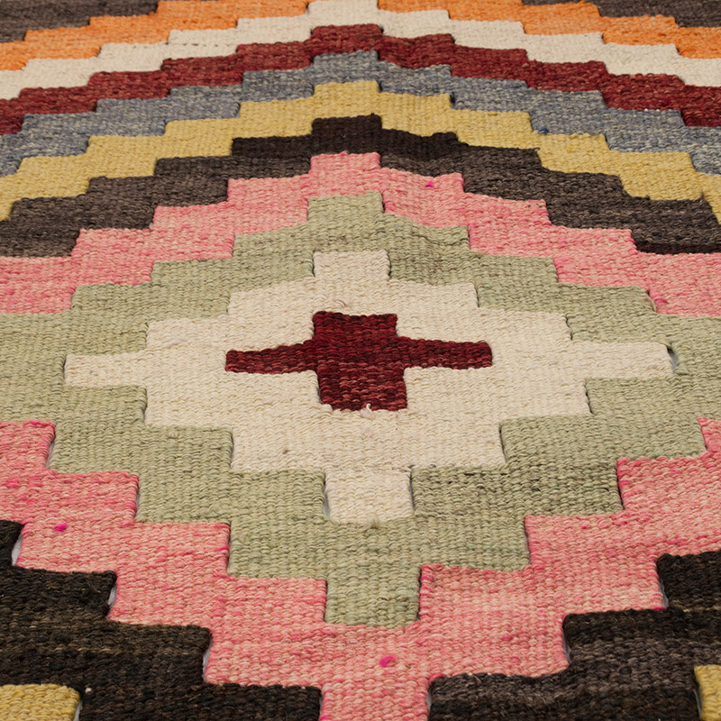 Yeni Kök Boya El Dokuma Kilim - 350 cm x 450 cm - K0077853