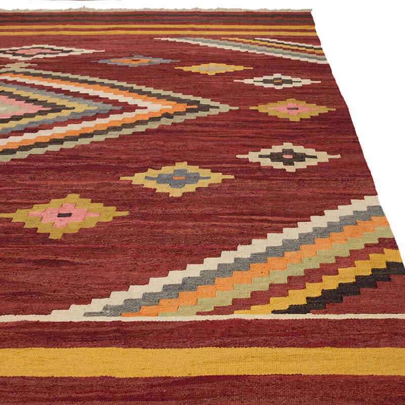 Yeni Kök Boya El Dokuma Kilim - 350 cm x 450 cm - K0077853