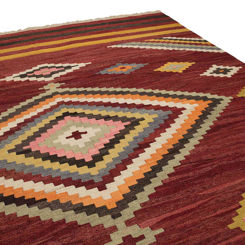 Yeni Kök Boya El Dokuma Kilim - 350 cm x 450 cm - K0077853