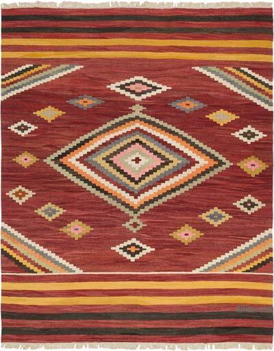 Yeni Kök Boya El Dokuma Kilim - 350 cm x 450 cm