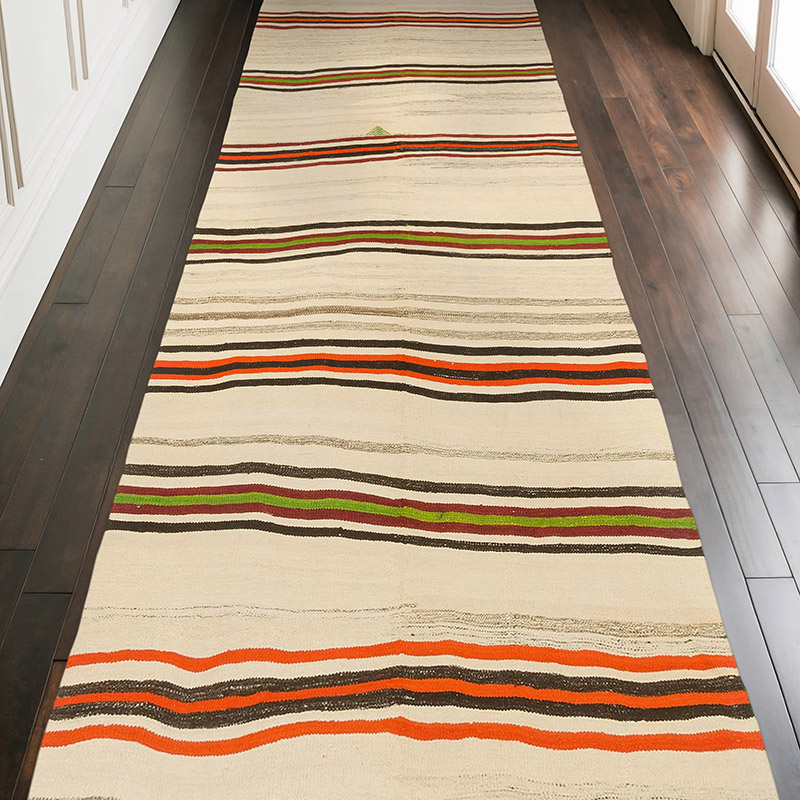 Vintage Anadolu Kilim - 137 cm x 346 cm - K0077856