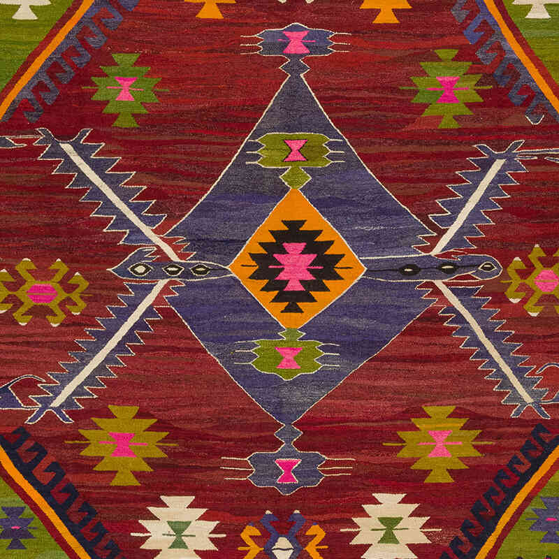 Nueva Alfombra Turca Kilim - 330 cm x 438 cm - K0077859