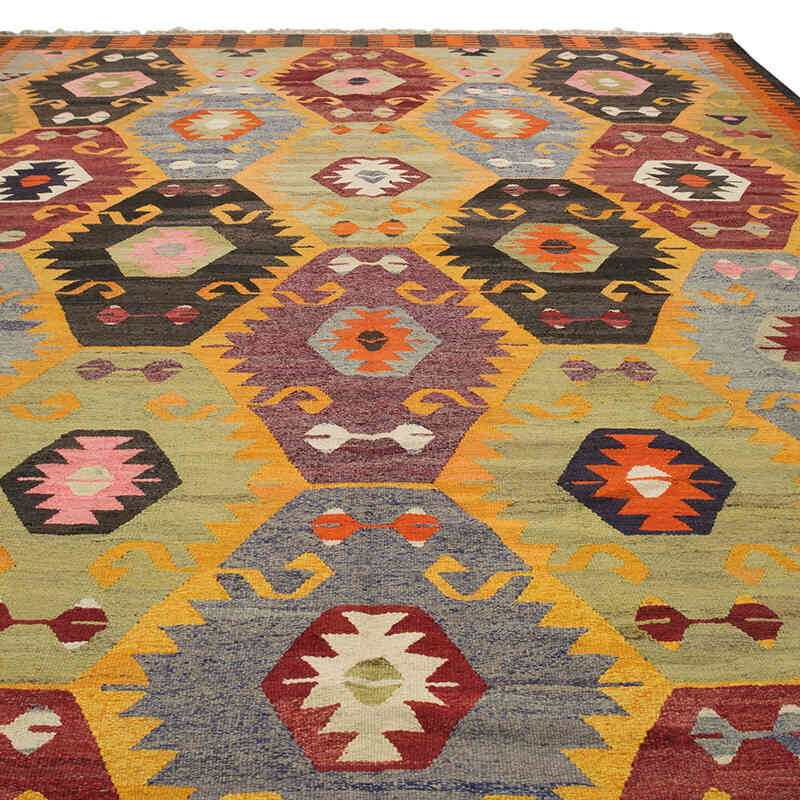 Yeni Kök Boya El Dokuma Kilim - 322 cm x 451 cm - K0077861