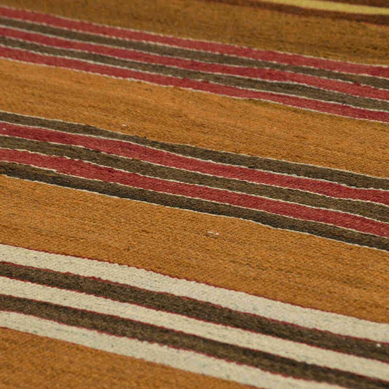 Vintage Kirsehir Kilim Runner - 2' 10" x 14' 4" (34" x 172") - K0077863