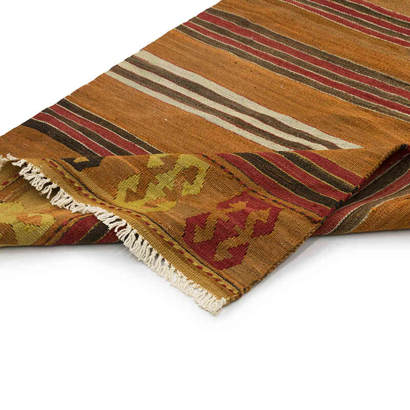 Vintage Kirsehir Kilim Runner - 2' 10" x 14' 4" (34" x 172") - K0077863